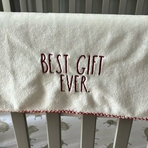Rae Dunn baby blanket